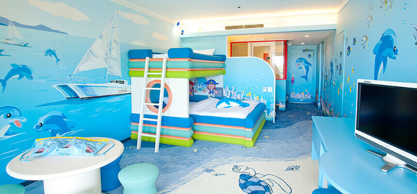 ルネッサンスリゾートオキナワのキッズフレンドリーな客室